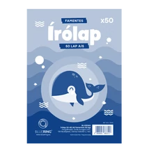 Írólap A5, 20-50 famentes 50lap Bluering®