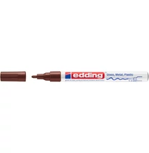 Lakkmarker 1-2mm, kerek Edding 751 barna