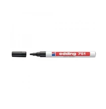 Lakkmarker 1-2mm, kerek Edding 751 fekete