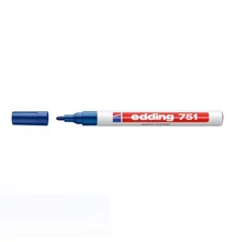 Lakkmarker 1-2mm, kerek Edding 751 kék