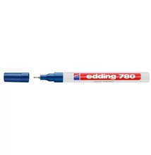 Lakkmarker 0,8mm, kerek Edding 780 kék