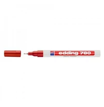 Lakkmarker 0,8mm, kerek Edding 780 piros