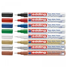 Lakkmarker 0,8mm, kerek Edding 780 zöld