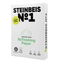 Másolópapír A4, 80g, Steinbeis No1. újrahasznosított ISO 70 fehérségű 500ív/csomag Másolópapír A4, 80g, Steinbeis No1. újrahasznosított ISO 70 fehérségű 500ív/csomag