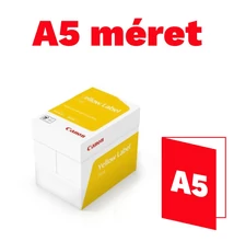 Másolópapír A5, 80g, Canon Yellow Label 500ív/csomag,