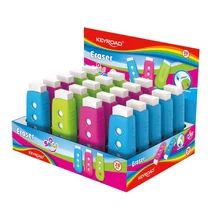 Radír, PVC mentes 20 db/display Keyroad Smile Eraser vegyes színek Radír, PVC mentes 20 db/display Keyroad Smile Eraser vegyes színek