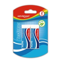 Radír, PVC mentes 2 db/bliszter Keyroad Tec Eraser Radír, PVC mentes 2 db/bliszter Keyroad Tec Eraser