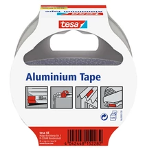 Ragasztószalag, 50mmx10m alumínium Tesa