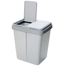 Szemetes kuka 2 x 25 literes műanyag szelektív DUO-BIN Szemetes kuka 2 x 25 literes műanyag szelektív DUO-BIN