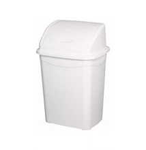 Szemetes kuka billenő fedéllel műanyag 9 literes luxury fehér UP115 Szemetes kuka billenő fedéllel műanyag 9 literes luxury fehér UP115