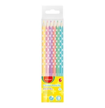 Színes ceruza készlet háromszögletű Keyroad Pastel 6 klf. pasztell szín Színes ceruza készlet háromszögletű Keyroad Pastel 6 klf. pasztell szín
