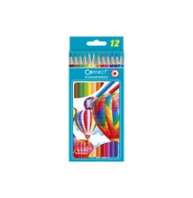 Színes ceruza készlet, hatszögletű Connect 12 klf. szín