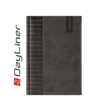 Tárgyalási napló Tucson B5 napló, fehér lapokkal fekete Dayliner 2026.