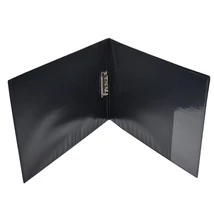 Villámzáras mappa A3, fekvő műanyag, Bluering®, fekete