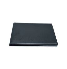 Villámzáras mappa A5, műanyag Bluering®, fekete