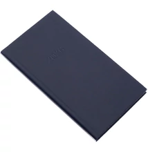 Zsebnaptár álló Standard, fehér lapokkal kék Realsystem 2026.