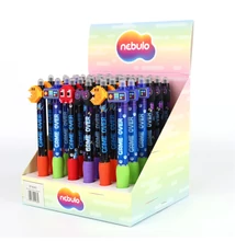 Zseléstoll radírozható, pixel gamer, 36 db/display Nebulo