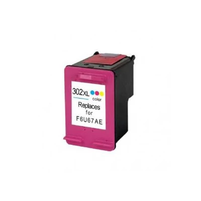 HP 302XL CMY GGH302C tintapatron SZÍNES