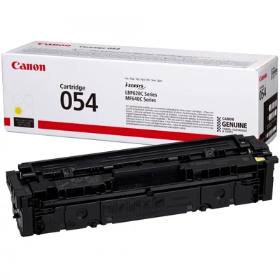 CANON CRG054 TONER YELLOW 1,2K (EREDETI)