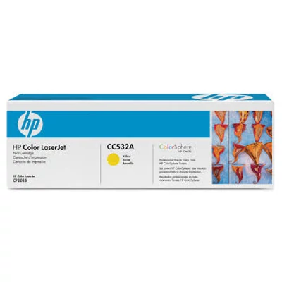 HP CC532A Toner Yellow 2,8k No.304A (Eredeti) SÁRGA