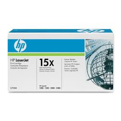 HP C7115X Toner Black 3,5k No.15X (Eredeti) FEKETE