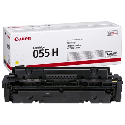 CANON CRG055H TONER YELLOW 5,9K (EREDETI)