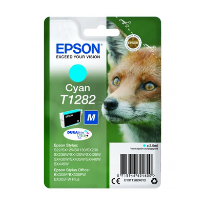 EPSON T1282 PATRON CYAN 3,5ML (EREDETI)