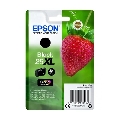 EPSON T2991 PATRON BLACK 29XL (EREDETI) EPSON T2991 PATRON BLACK 29XL (EREDETI)