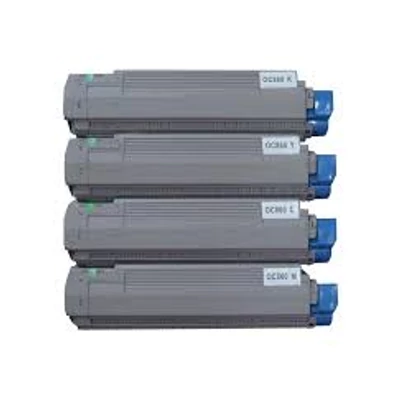OKI MC860 BK prémium toner FEKETE