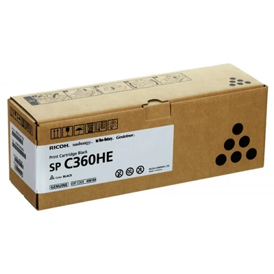 Ricoh SPC360HE Toner Bk. (Eredeti)