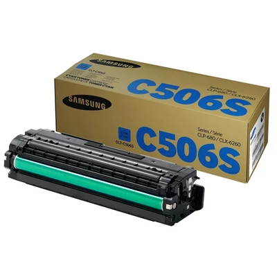 Samsung CLP680A Cyan Toner 1,5k  CLT-C506S/ELS (SU047A) (Eredeti)