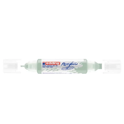 Akril marker 2-3mm, és 5-10mm, 3D kétvégű Edding 5400 menta