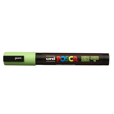 Dekormarker 1,8-2,5mm, Uni Posca PC-5M almazöld