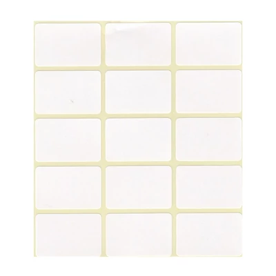 Etikett címke, 20x30mm, 4 lap, 15 címke/lap