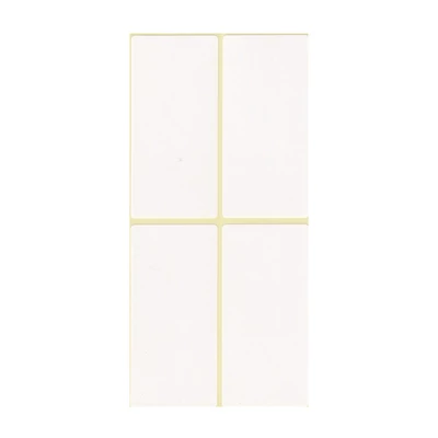 Etikett címke, 40x80mm, 15 lap, 4 címke/lap