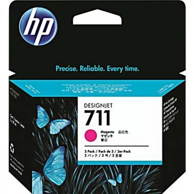 HP CZ135A Patron 3Pack Magenta 29ml No.711 (Eredeti) HP CZ135A Patron 3Pack Magenta 29ml No.711 (Eredeti)