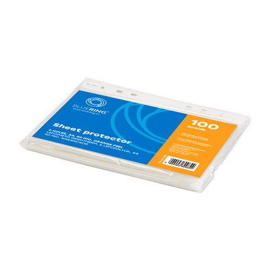 Genotherm lefűzhető, A5, 40 micron narancsos Bluering® 100 db/csomag, 