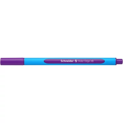 Golyóstoll 0,7mm, kupakos Schneider Slider Edge XB, írásszín lila