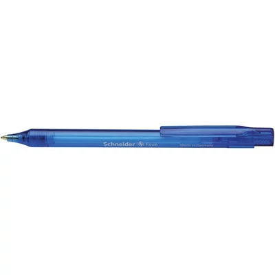 Golyóstoll nyomógombos 0,5mm, Schneider Fave, írásszín kék