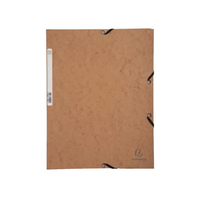 Gumis mappa karton  prespán A/4 Exacompta barna Gumis mappa karton  prespán A/4 Exacompta barna