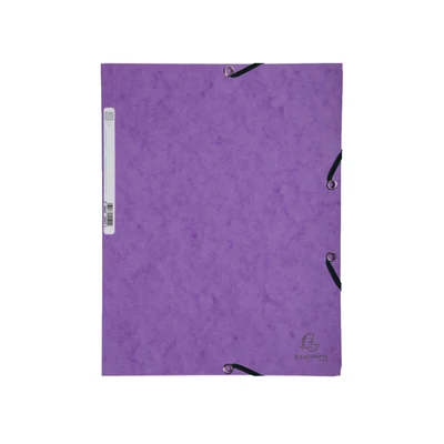 Gumis mappa karton  prespán A/4 Exacompta lila Gumis mappa karton  prespán A/4 Exacompta lila