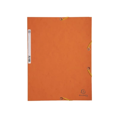 Gumis mappa karton  prespán A/4 Exacompta narancssárga Gumis mappa karton  prespán A/4 Exacompta narancssárga