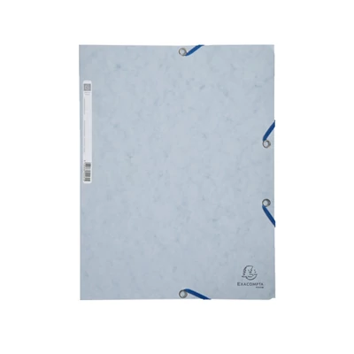 Gumis mappa karton  prespán A/4 Exacompta világosszürke Gumis mappa karton  prespán A/4 Exacompta világosszürke