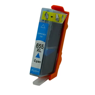 HP 655 CZ110 Cián tintapatron