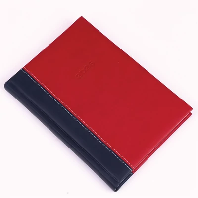 Határidőnapló Linett A/5, napi fehér lapokkal kék-piros Realsystem 2026. Határidőnapló Linett A/5, napi fehér lapokkal kék-piros Realsystem 2026.