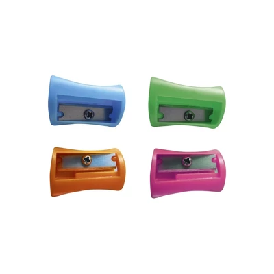 Hegyező 1 lyukú műanyag Connect különféle színek Hegyező 1 lyukú műanyag Connect különféle színek