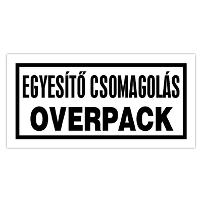 Információs címke, papír Egyesítő csomagolás 5cmx10cm 300db/tekercs