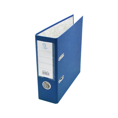 Iratrendező A5, 7,5cm,lapraszerelt, Bluering® kék