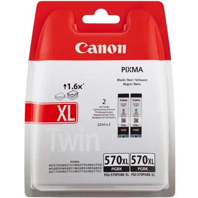 Canon PGI570XL Patron PGBlack Twin pack /eredeti/ Canon PGI570XL Patron PGBlack Twin pack /eredeti/