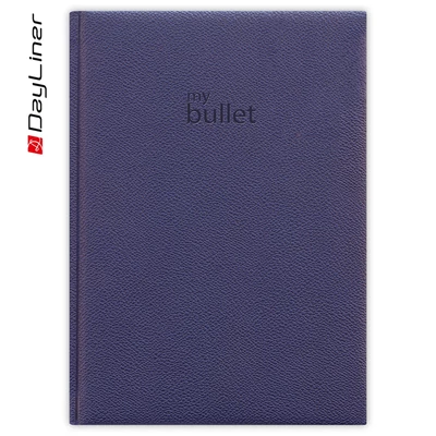 Keménytáblás notesz pontozott vonalozással Napoli A5 Bullet, fehér lapokkal Kék Dayliner 2026. Keménytáblás notesz pontozott vonalozással Napoli A5 Bullet, fehér lapokkal Kék Dayliner 2026.